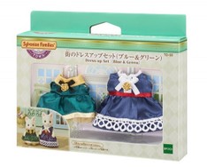 SF Town Dress Up Set (Blue and Green)