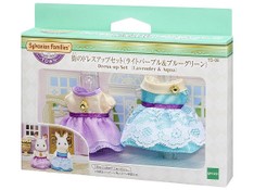 SF Town Dress Up Set (Light Purple and Green)