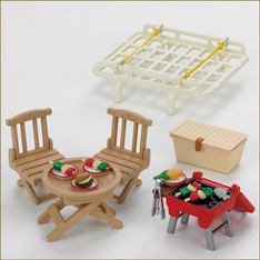 SF Red Family Car Outing Accessories Set (Out of Stock)